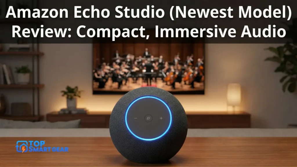 Amazon Echo Studio (Newest Model) Review Compact, Immersive Audio