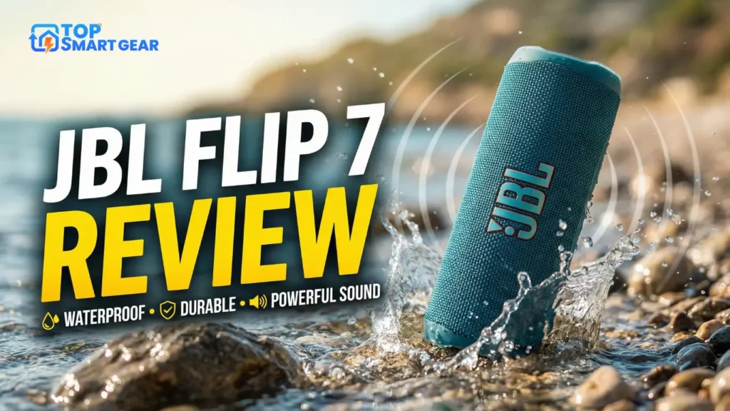 JBL Flip 7 Portable Speaker Review: Waterproof, Durable, Powerful Sound