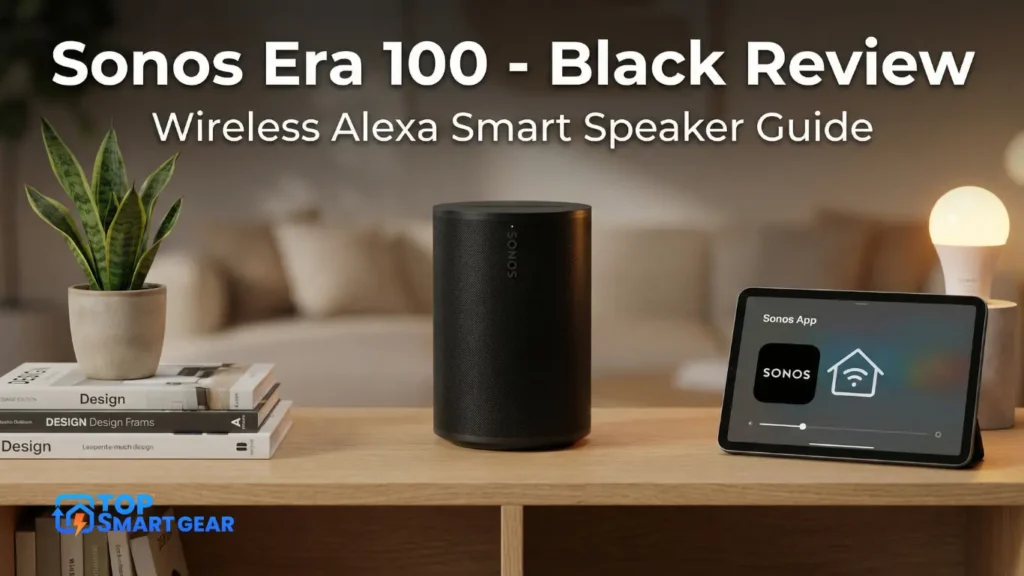 Sonos Era 100 - Black Review Wireless Alexa Smart Speaker Guide