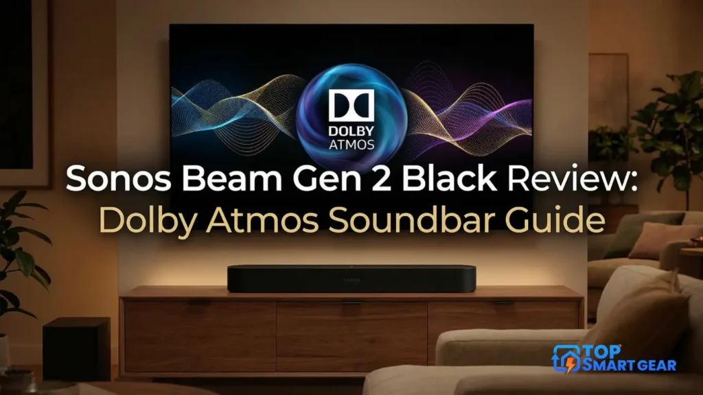 Sonos Beam Gen 2 Black Review Dolby Atmos Soundbar Guide