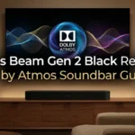 Sonos Beam Gen 2 Black Review Dolby Atmos Soundbar Guide