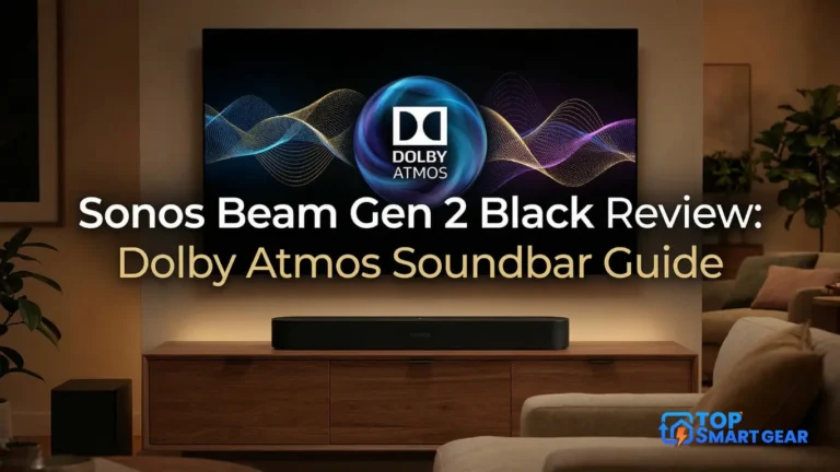 Sonos Beam Gen 2 Black Review Dolby Atmos Soundbar Guide
