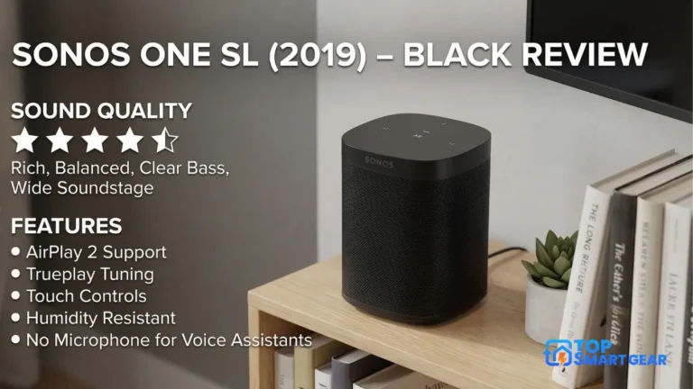 Sonos One SL (2019) - Black Review Sound Quality & Features