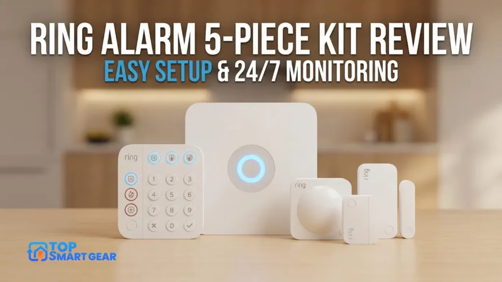 Ring Alarm 5-Piece Kit Review Easy Setup & 247 Monitoring